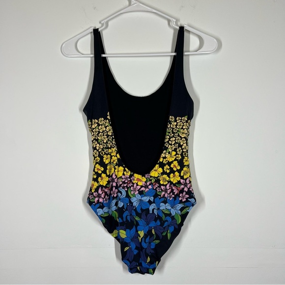 Onia Rachel Floral Gradient One Piece Swimsuit Size Small - Picture 3 of 9